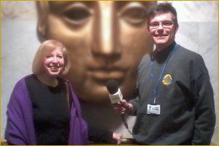 Gail Renard with Andrew Read at the BAFTA HQ