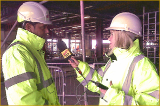Interview on the Grand Pier
