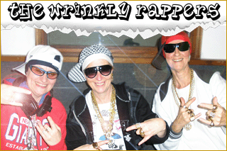 Wrinkly Rappers blingin' it up