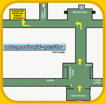 Floor plan - how to find us